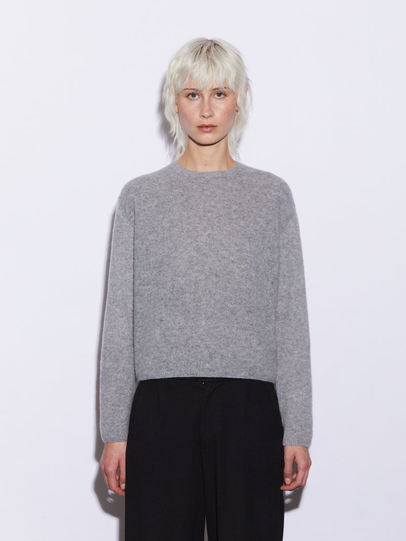 Girocollo nuvola in Cashmere e Lana