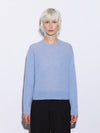 Girocollo nuvola in Cashmere e Lana