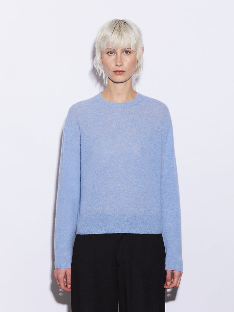 Girocollo nuvola in Cashmere e Lana
