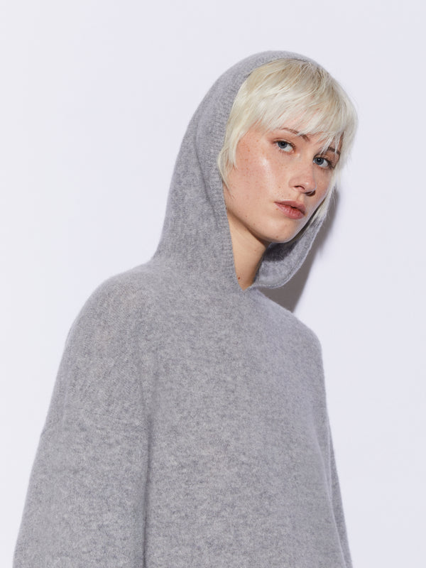 Ultra-light Cashmere and Wool Sweatshirt