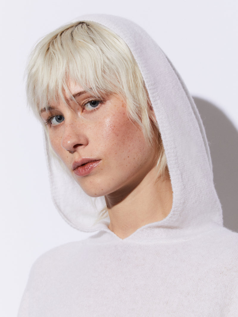 Felpa nuvola in Cashmere e Lana