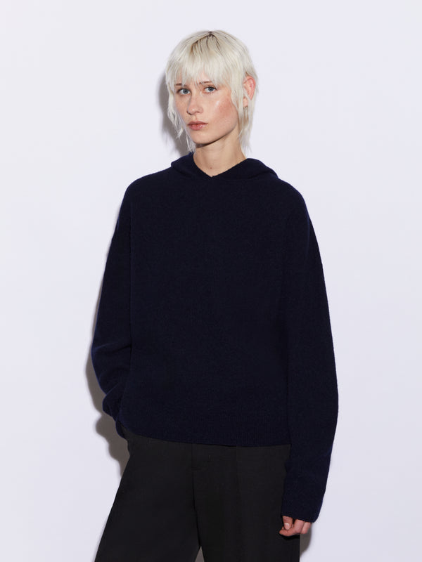 Ultra-light Cashmere and Wool Sweatshirt