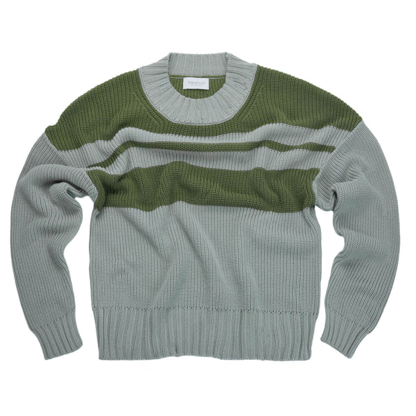 Girocollo in maglia Bicolor con Rotture - Immagine 6