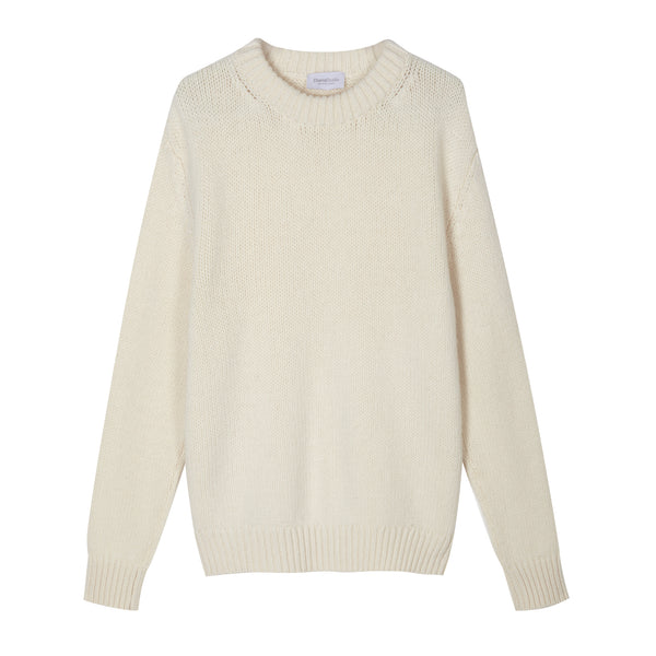 Girocollo Boxy in Lana