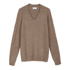 Scollo a V garzato in misto Alpaca