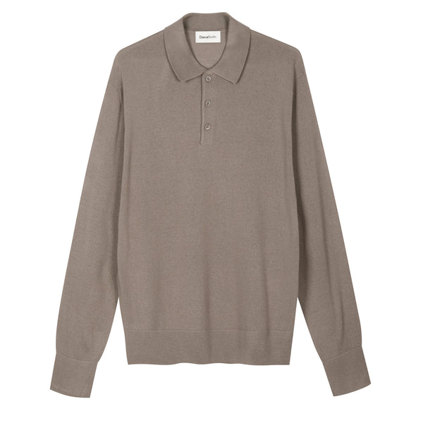 Polo fine in Cashmere e Merino Extrafine