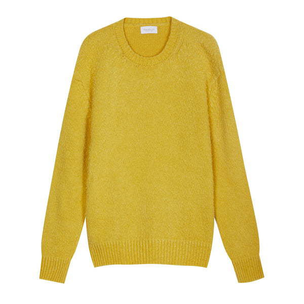 Oversized crewneck with Casentino workmanship