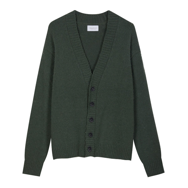 Oversized cardigan with Casentino workmanship