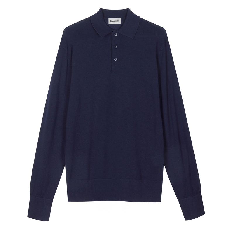 Polo in Cashmere e Lana Merino extrafine