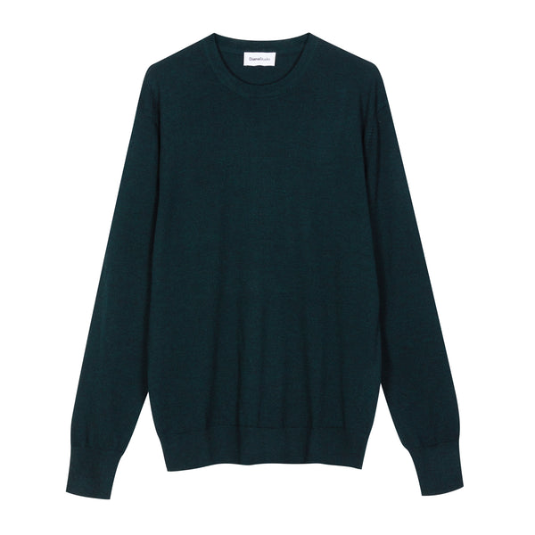 Crewneck in 100% extra-fine Merino wool