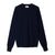 Technical crew neck in plain knit