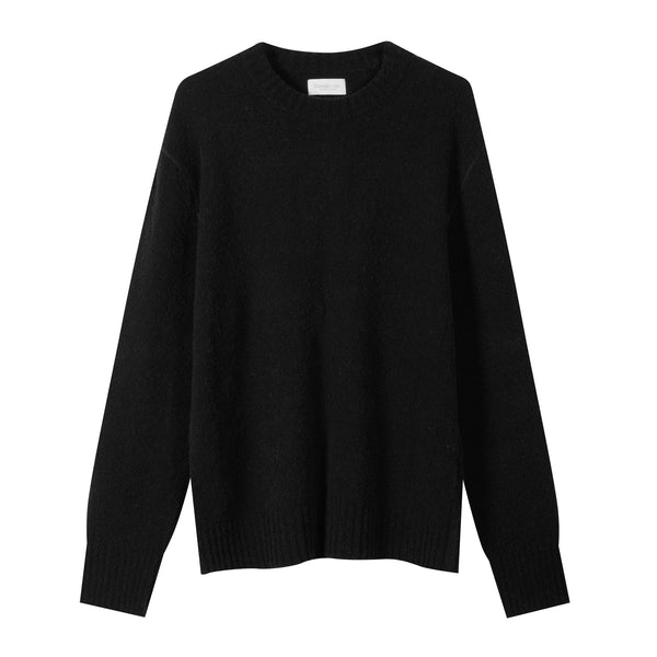 Girocollo bouclé misto Lana Merino