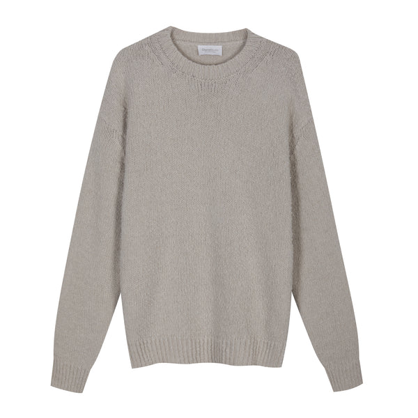 Oversized crewneck with Casentino workmanship