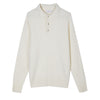 Polo in punto canestro in Cashmere e Lana