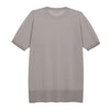 T-shirt in maglia in Lyocell - Variante Beige - Immagine 4
