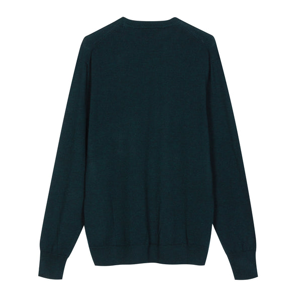 Crewneck in 100% extra-fine Merino wool