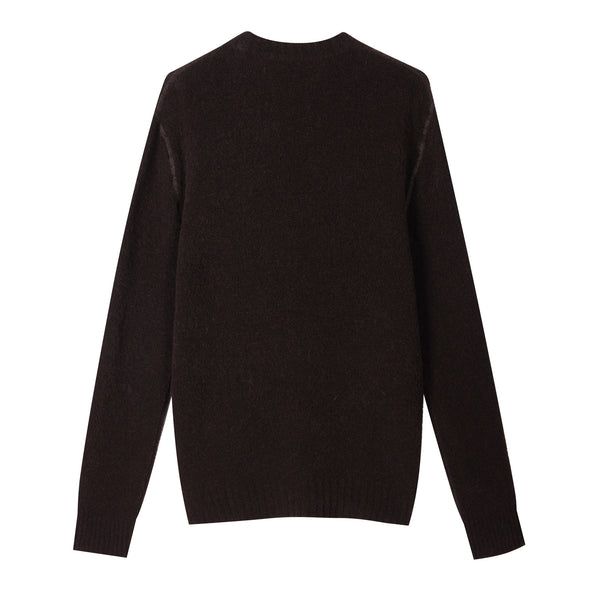 Girocollo bouclé misto Lana Merino