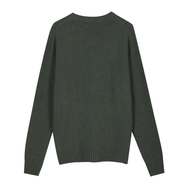 Oversized crewneck with Casentino workmanship