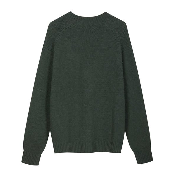 Oversized cardigan with Casentino workmanship