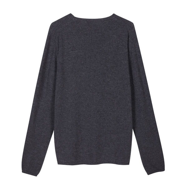 Girocollo fine in 100% Cashmere