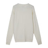Scollo a V in punto canestro in Cashmere e Lana