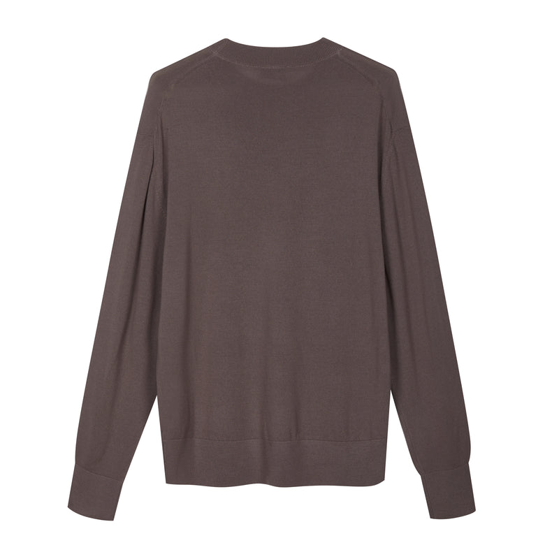Girocollo in Cashmere e Lana Merino extrafine