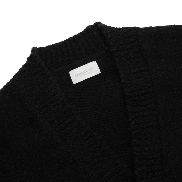 Oversized cardigan with Casentino workmanship