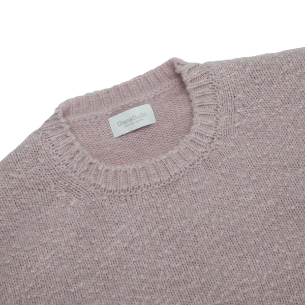 Oversized crewneck with Casentino workmanship