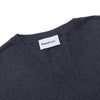 Scollo a V in Lana Merino extrafine e Cotone organico