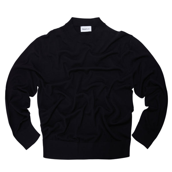 Girocollo fine in Cashmere e Merino Extrafine