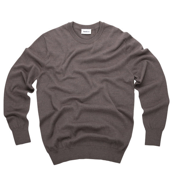 Crewneck in 100% extra-fine Merino wool