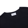 Scollo a V in Lana Merino extrafine e Cotone organico