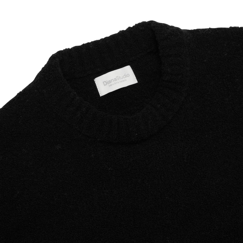 Girocollo bouclé in Lana Merino blend