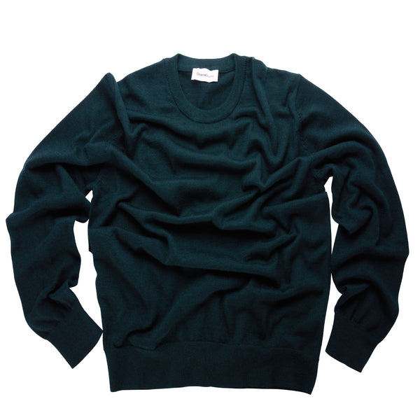 Crewneck in 100% extra-fine Merino wool