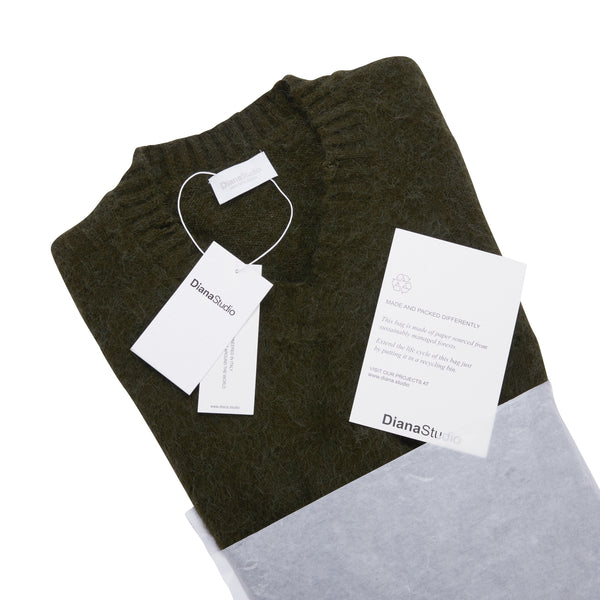 Scollo a V garzato in misto Alpaca