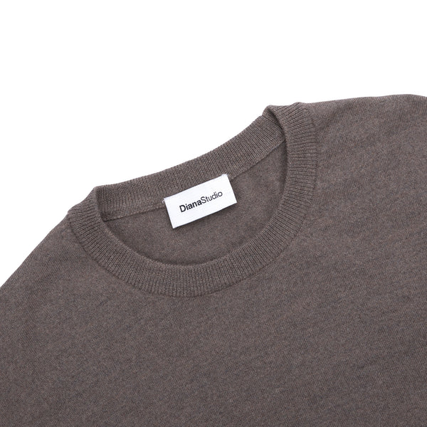 Crewneck in 100% extra-fine Merino wool