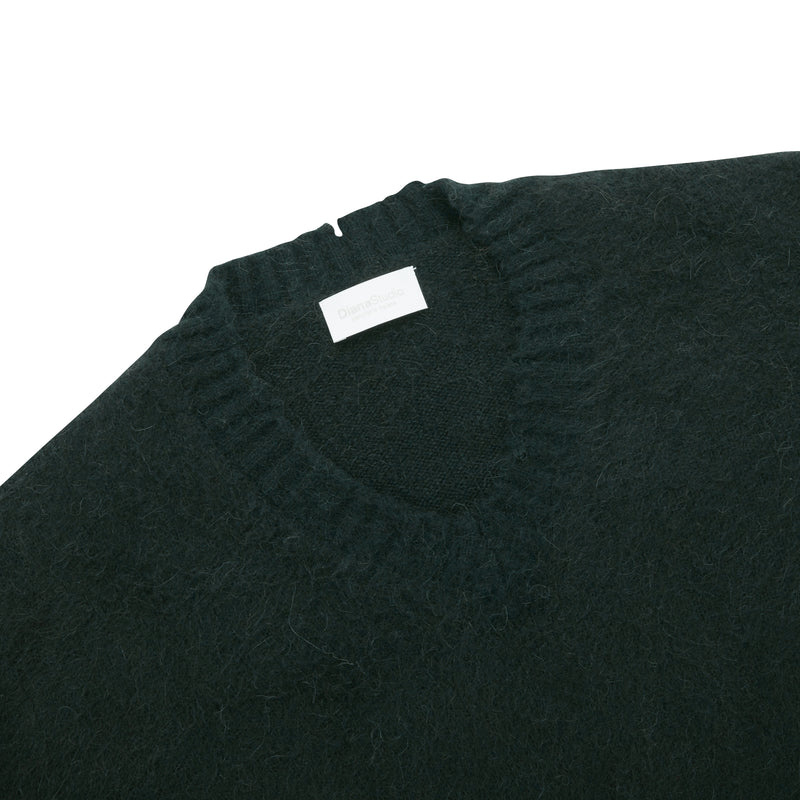 Scollo a V garzato in misto Alpaca