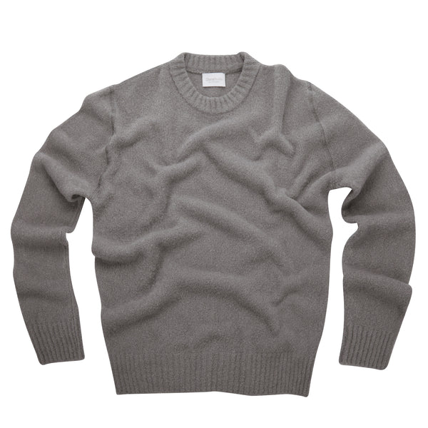 Girocollo bouclé misto Lana Merino