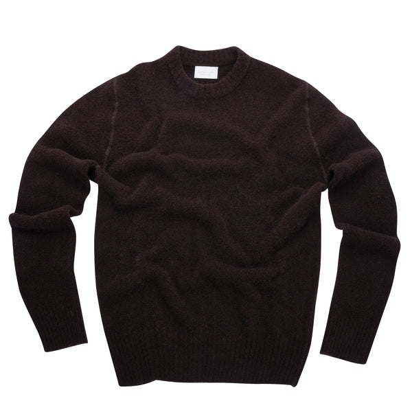 Girocollo bouclé misto Lana Merino