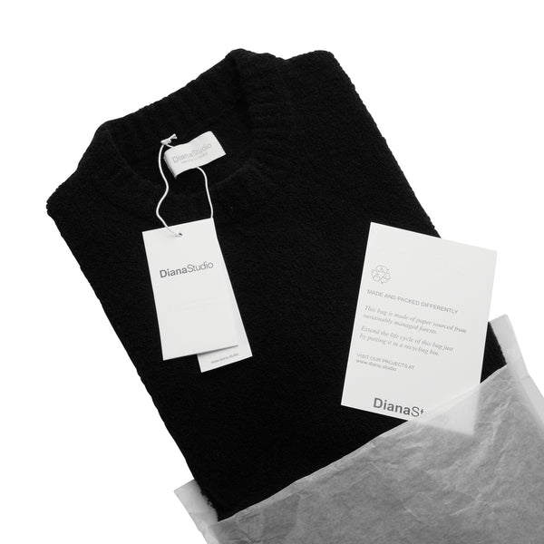 Girocollo bouclé misto Lana Merino