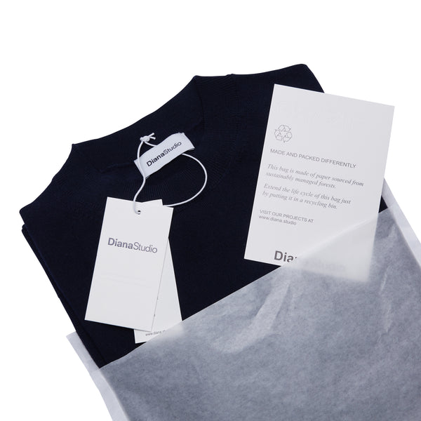 Girocollo fine in Cashmere e Merino Extrafine