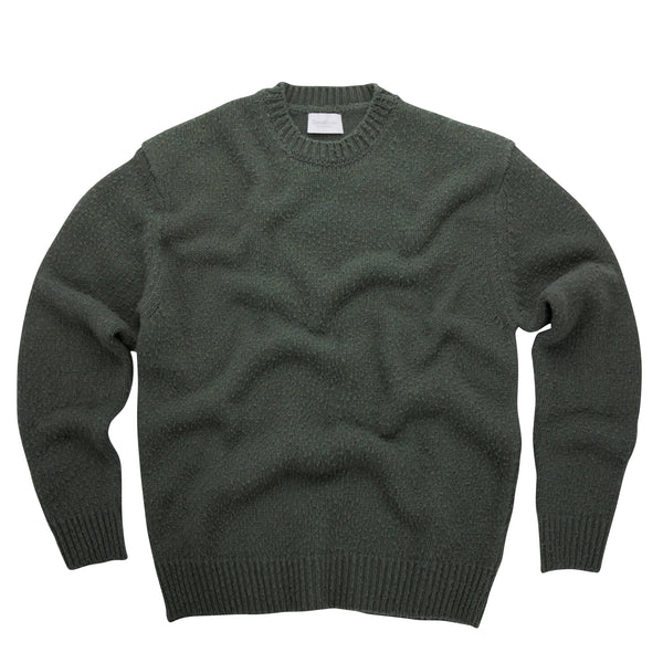 Oversized crewneck with Casentino workmanship