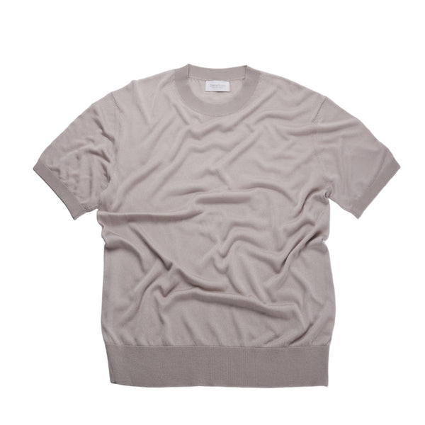T-shirt in maglia in Lyocell - Variante Beige - Immagine 6