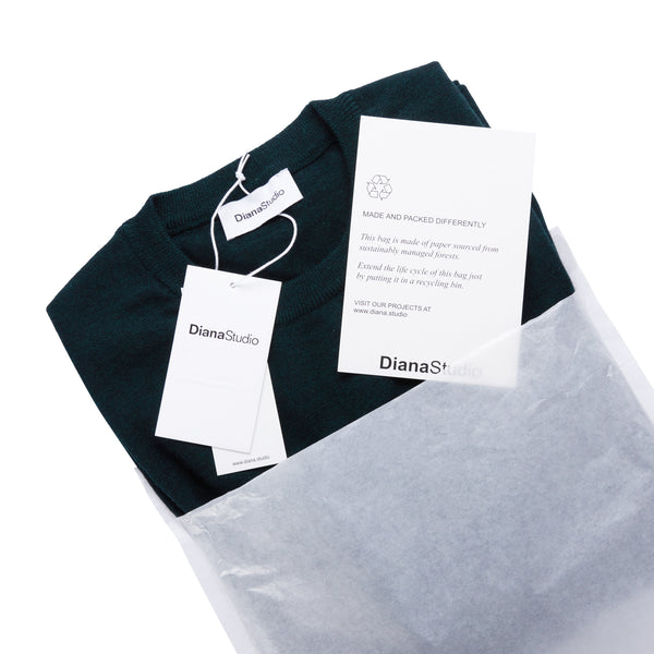 Crewneck in 100% extra-fine Merino wool