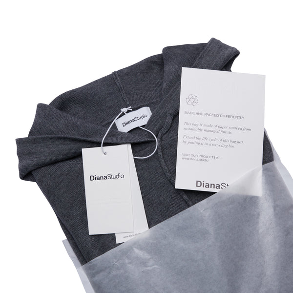 Technical sweatshirt in solid knit