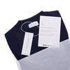 T-shirt in maglia in Lyocell - Variante Blu Navy - Immagine 7