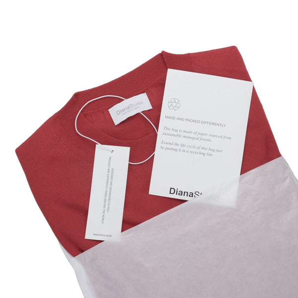 T-shirt in maglia in Lyocell - Immagine 7