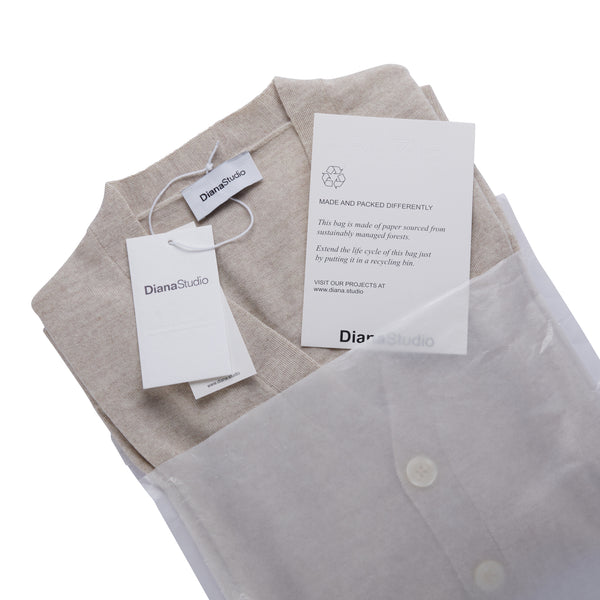 Cardigan in 100% Lana Merino extrafine