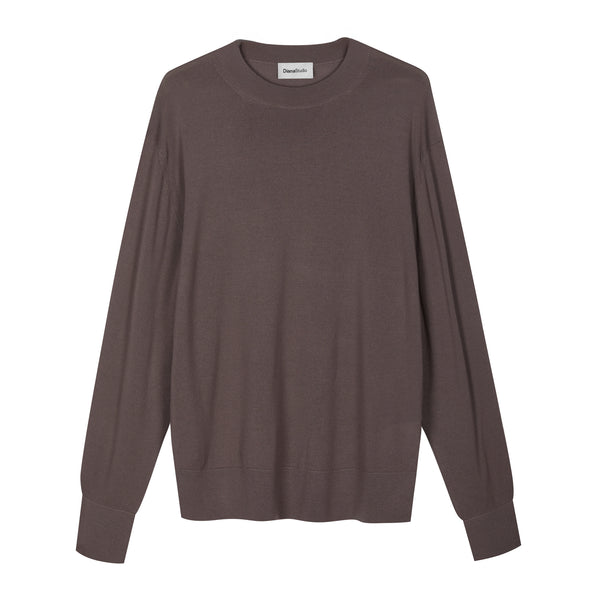 Girocollo fine in Cashmere e Merino Extrafine