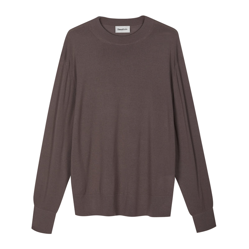 Girocollo in Cashmere e Lana Merino extrafine